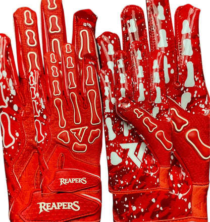 NEW Reaper OREO Bones Football Gloves
