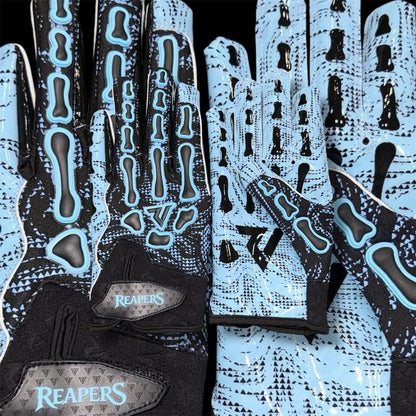 NEW Reaper BLK OREO Bones Football Gloves