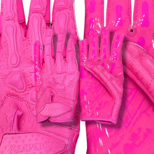 NEW Reaper Colors Bones Football Gloves