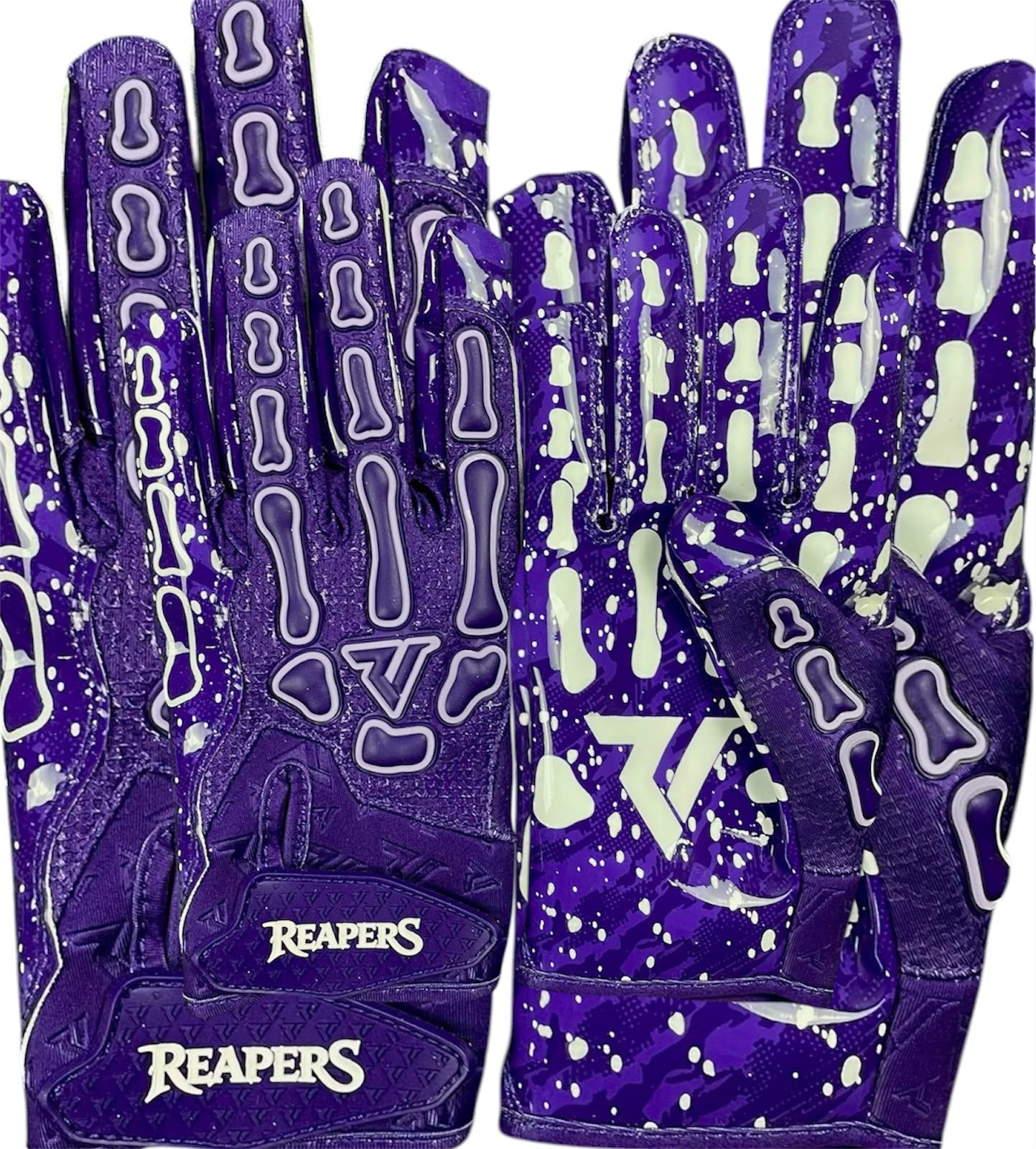 NEW Reaper OREO Bones Football Gloves