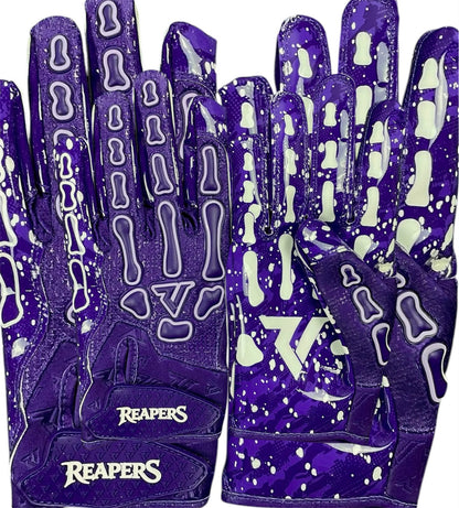 NEW Reaper OREO Bones Football Gloves