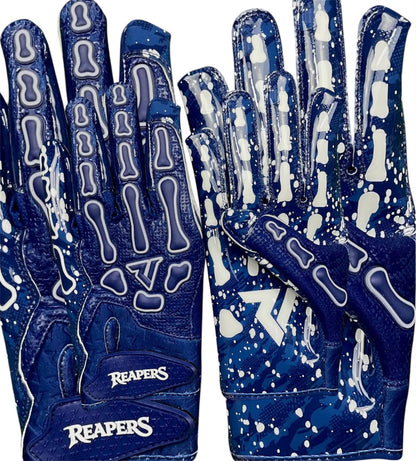 NEW Reaper OREO Bones Football Gloves