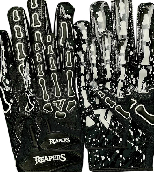 NEW Reaper OREO Bones Football Gloves