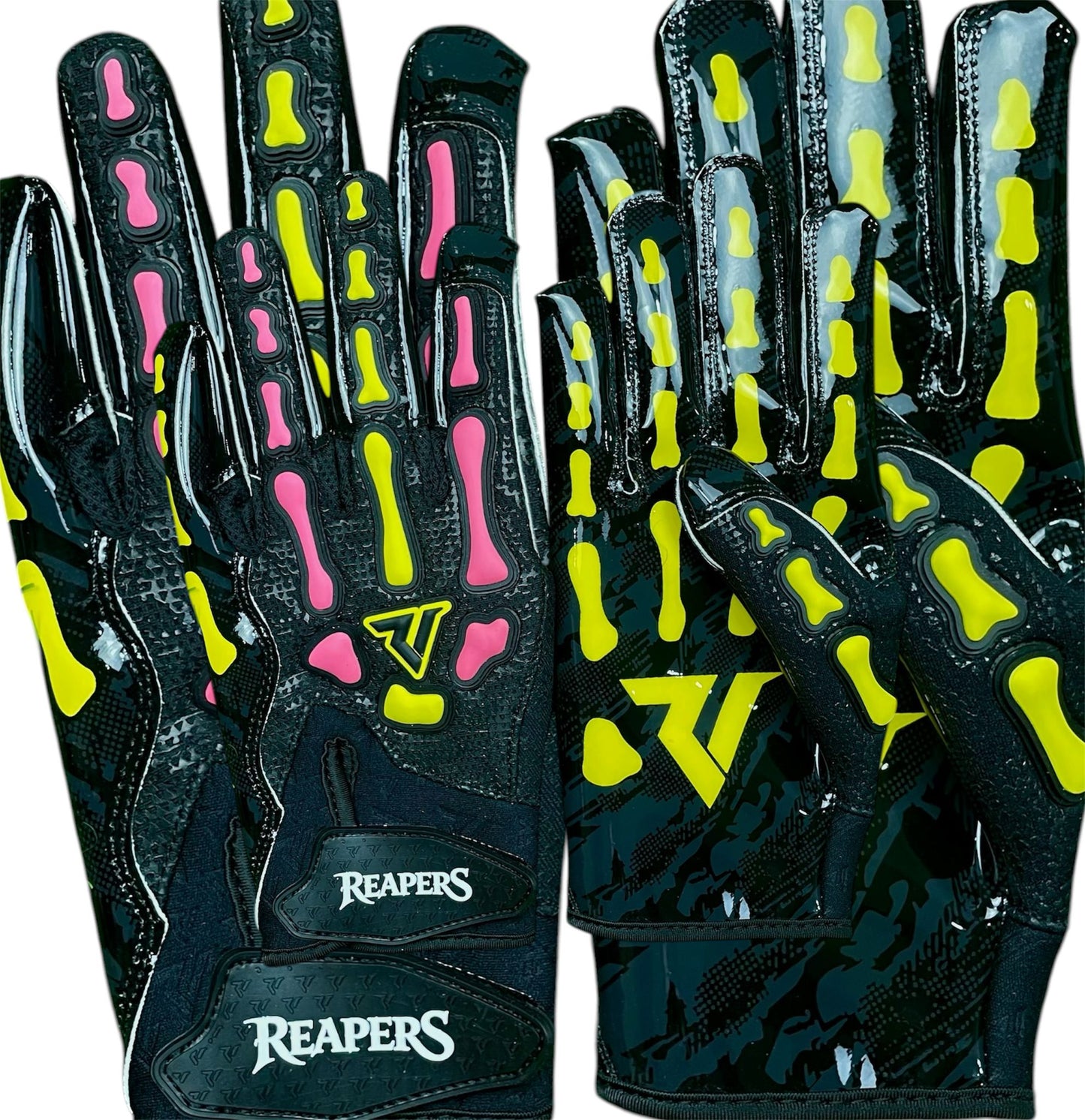 NEW Reaper Black Series Bones Football Gloves