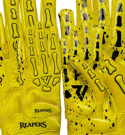 NEW Reaper OREO Bones Football Gloves