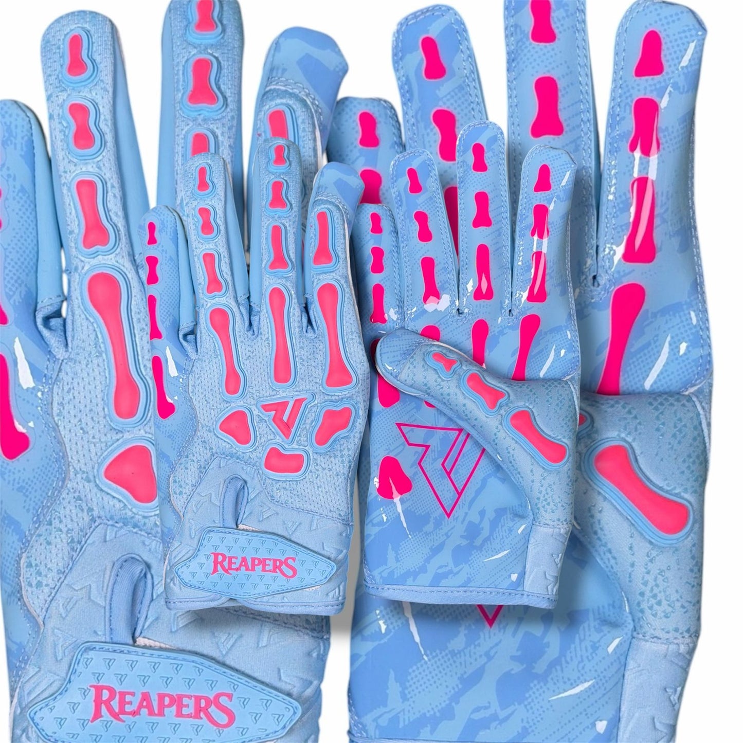 NEW OG Reaper Bones Football Gloves (Color Bones)