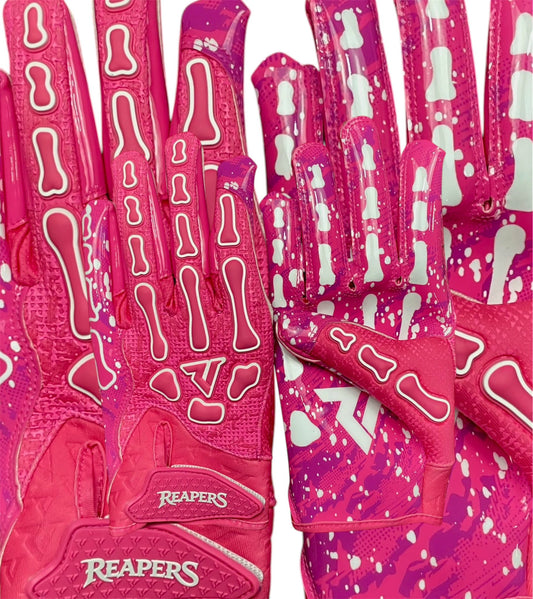 NEW Reaper OREO Bones Football Gloves