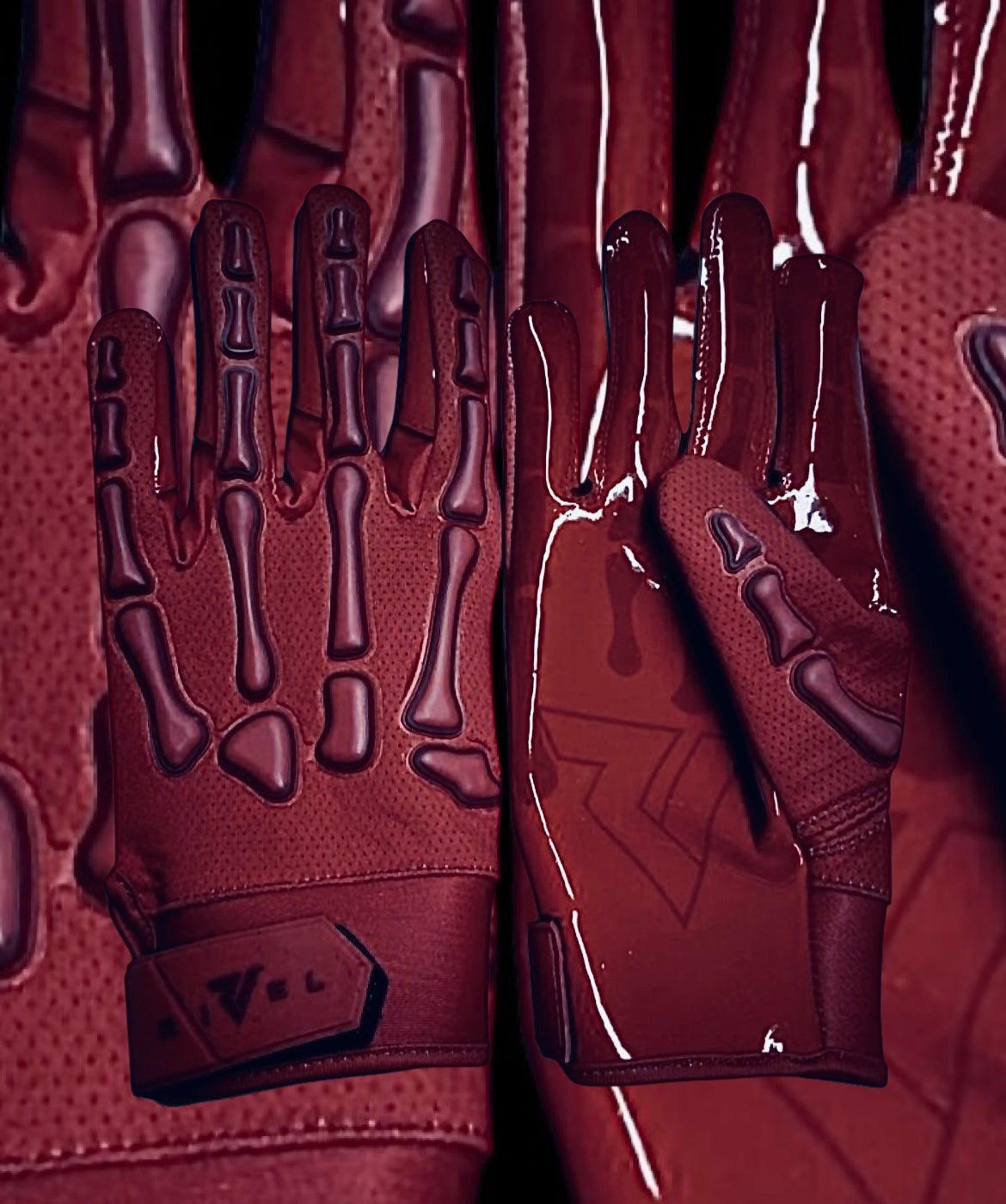 Reaper COLORS Bones Football Gloves