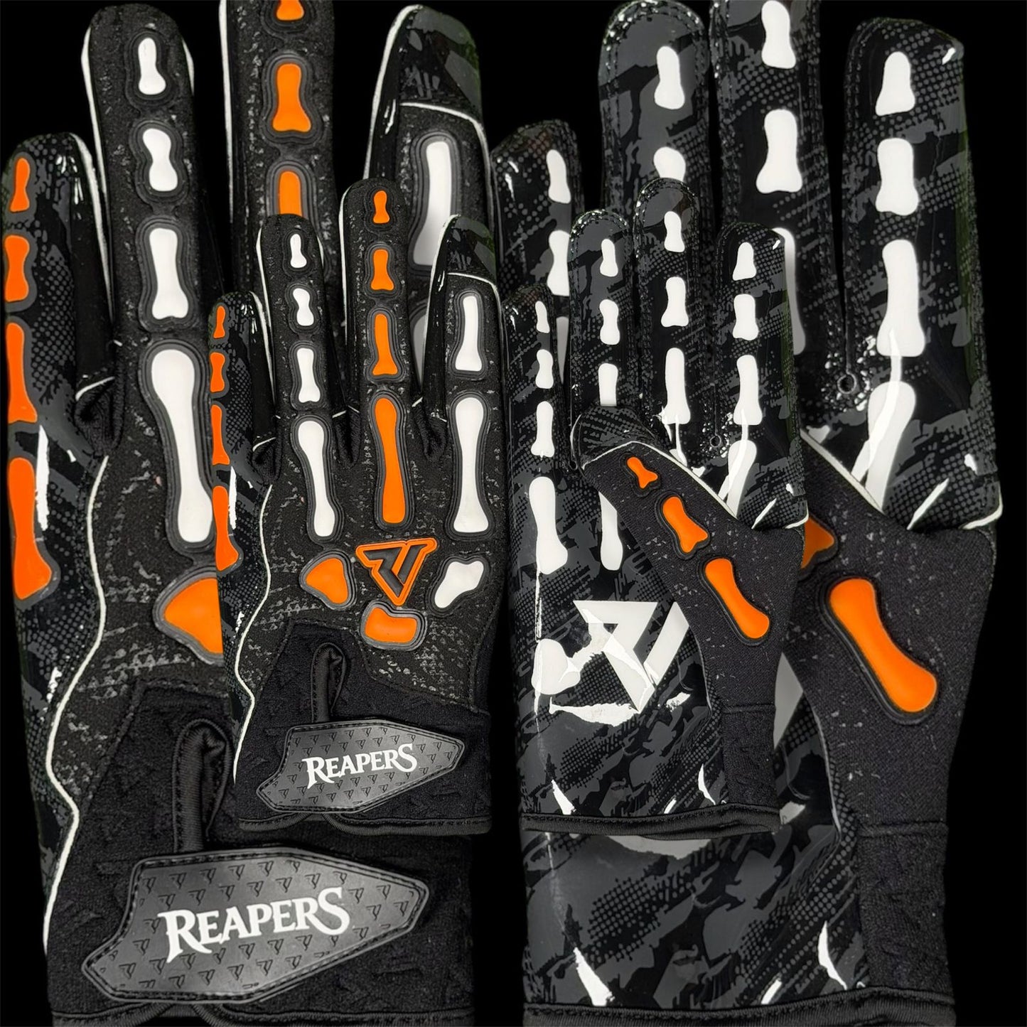 NEW Reaper Black Series Bones Football Gloves