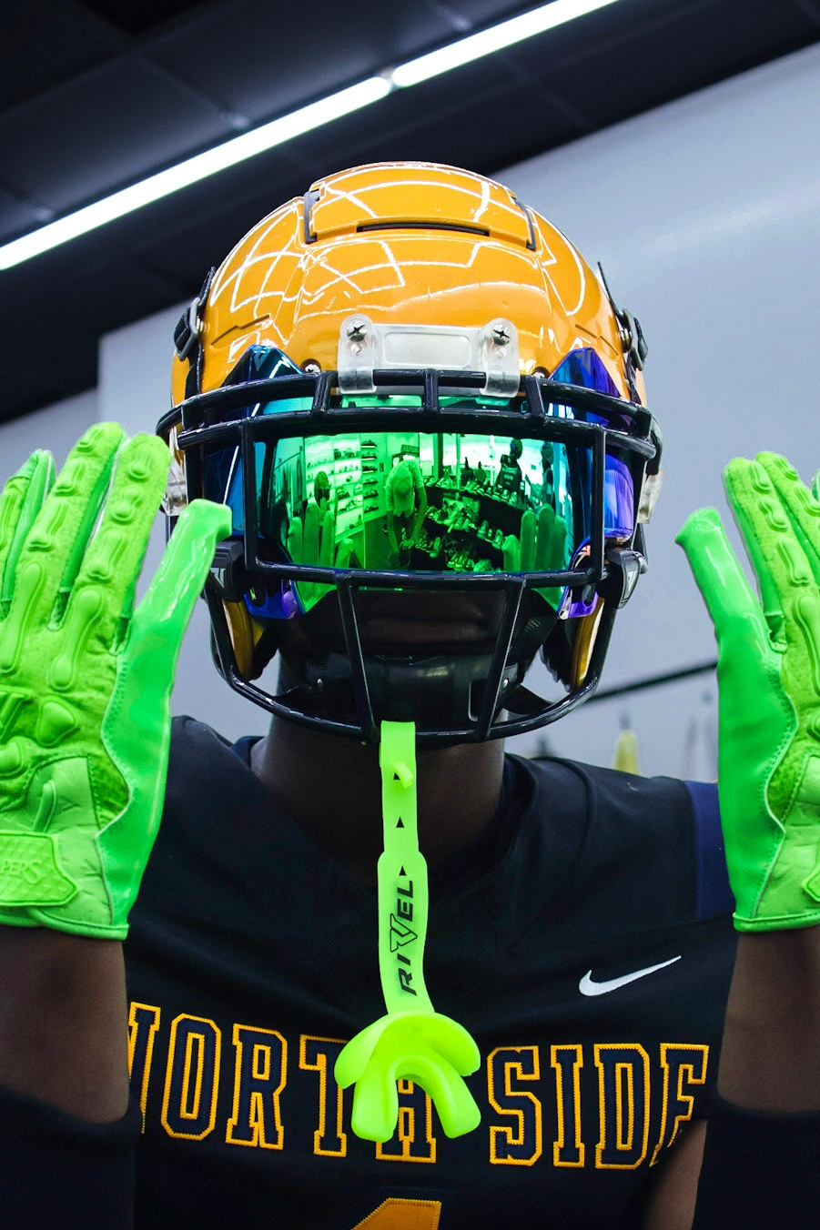 arsenal football helmet visors Beastmode Visor Hologram Powered By : Sports & Outdoors free installation The Essentials of Football Helmet
