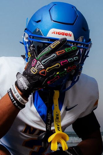 NEW Reaper CUPCAKE Bones Football Gloves