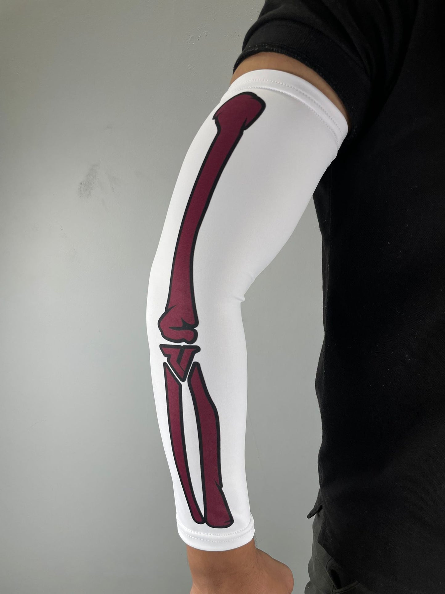 White Bones Arm Sleeves
