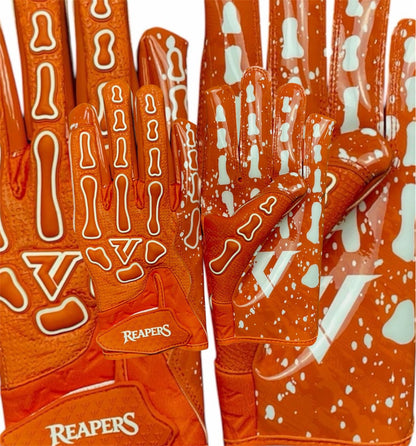 NEW Reaper OREO Bones Football Gloves