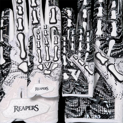 NEW Reaper BLK OREO Bones Football Gloves