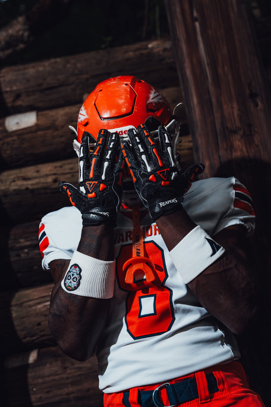 NEW Reaper Black Series Bones Football Gloves
