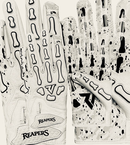 NEW Reaper OREO Bones Football Gloves