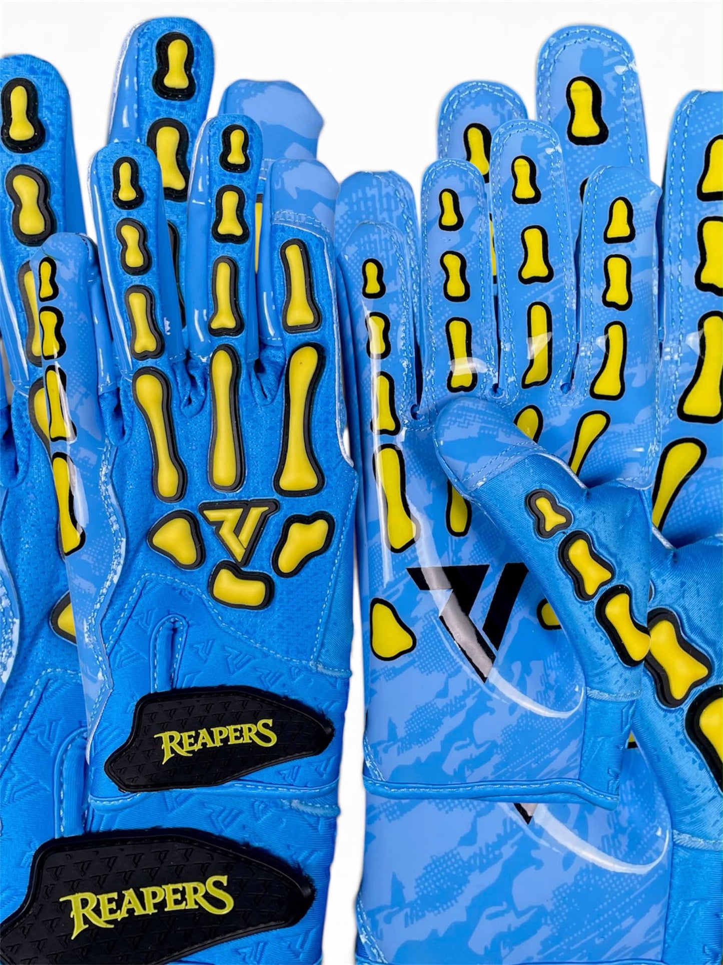 NEW Reaper VIBE Bones Football Gloves