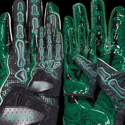 NEW Reaper BLK OREO Bones Football Gloves