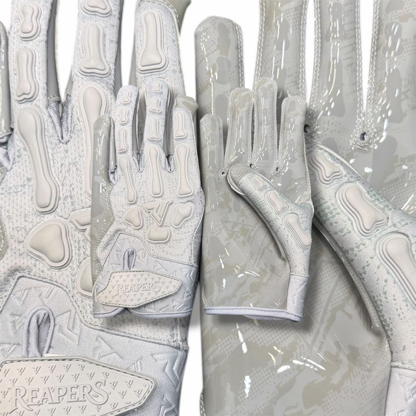NEW Reaper Colors Bones Football Gloves