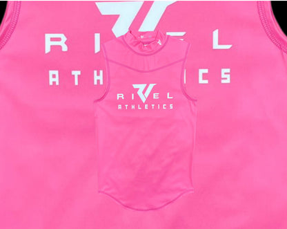 Gameday High Collar Rivel Compression Top
