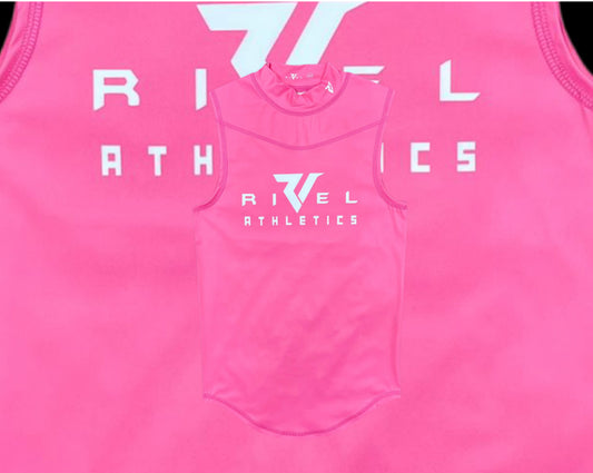 Gameday High Collar Rivel Compression Top