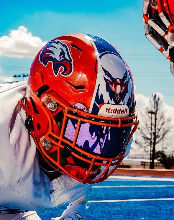 cool football helmet visors Rivel RZR Football Visor