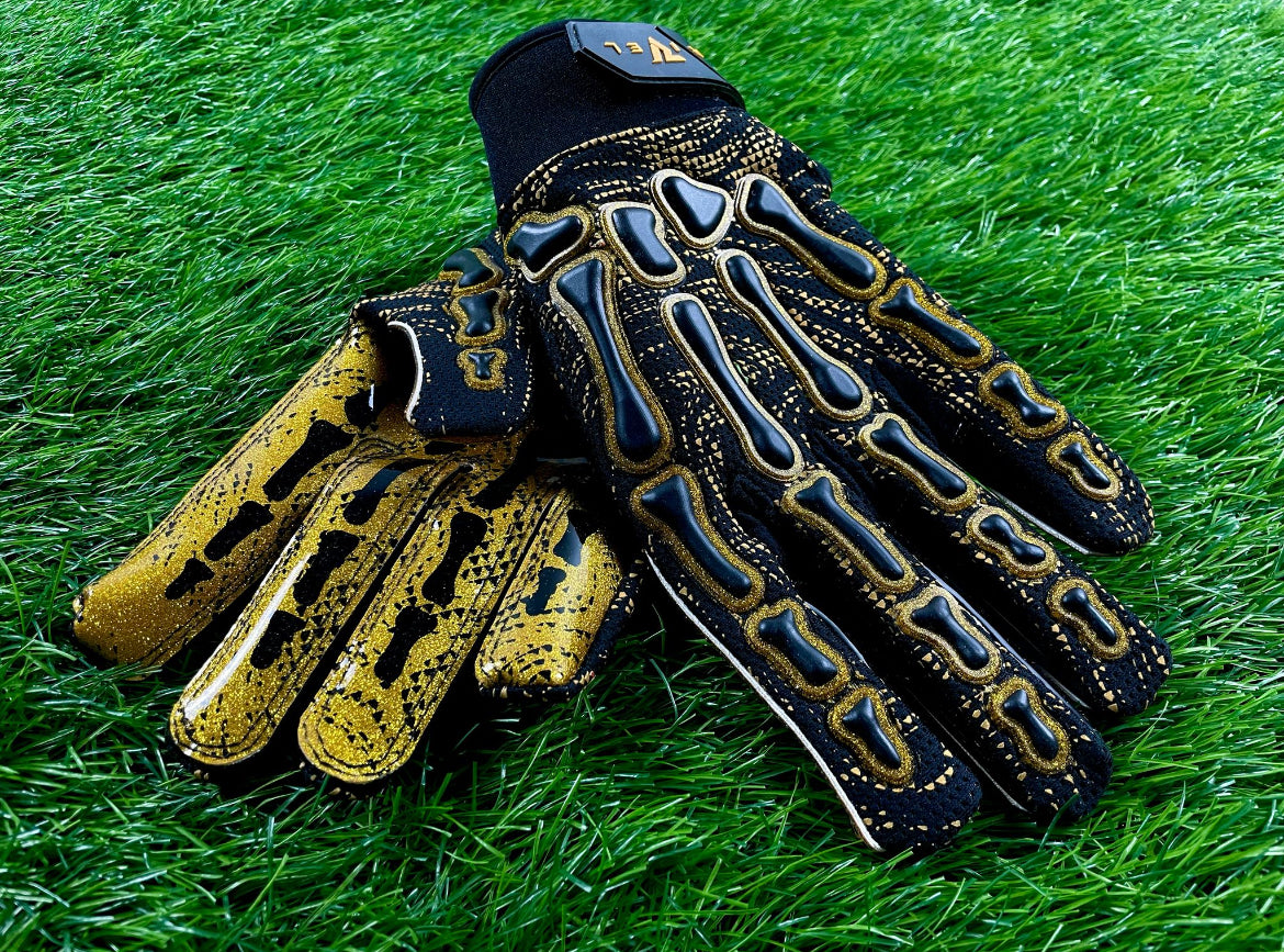 Reaper BLK OREO Bones Football Gloves