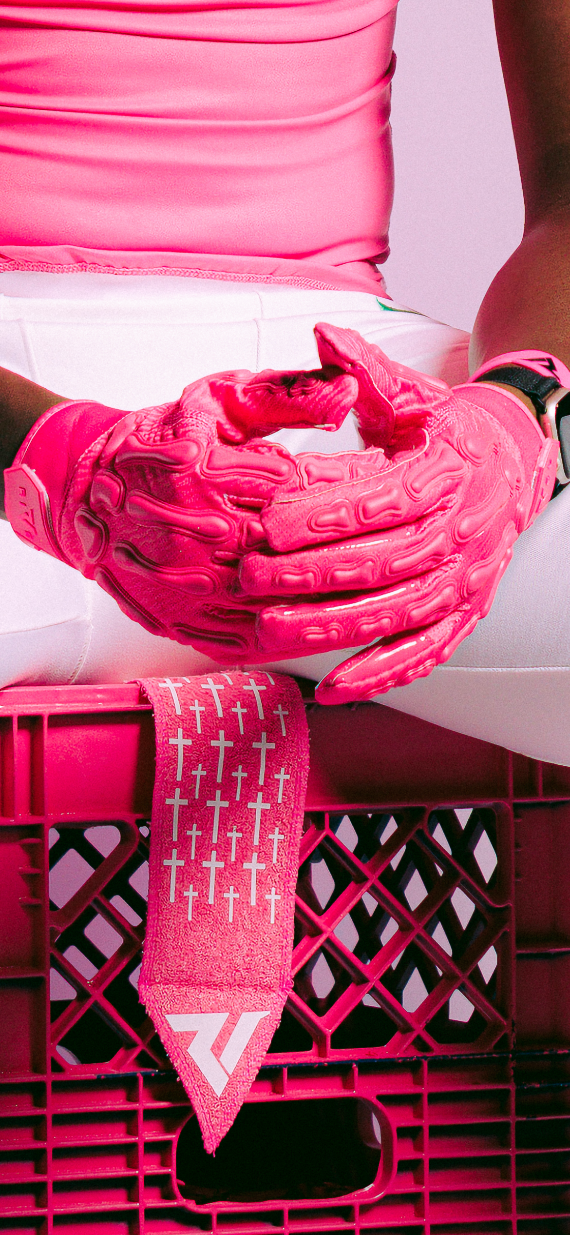 Reaper COLORS Bones Football Gloves